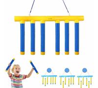 Yeluptu Catching Sticks Game, Drop Stick Game, Catching Sticks Training Toy, Falling Sticks Catching Game Training Toys, Catch the Stick Game Reaction Game Toy (Color-A)