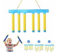 Yeluptu Catching Sticks Game, Drop Stick Game, Catching Sticks Training Toy, Falling Sticks Catching Game Training Toys, Catch the Stick Game Reaction Game Toy (Color-B)