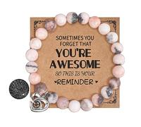 YELUWA You Are Awesome Bracelet Jewelry for Women, Birthday Gifts for Women, Best Friends Gifts for Women Friendship, Christimas Gifts for Female Coworkers Women Friends Her