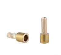 Yelvera 20-Tooth All-Copper Faucet Valve Core Extension Rod For Integration With Standard In-Wall Shower Valve Bodies And Control Mechanisms(32mm)