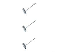 Yelvera 3-Piece Chainsaw Wrench Kit Including Spark Wrench For Handling Chain Tension, Bar Mounting, And Spark(Flathead Socket)