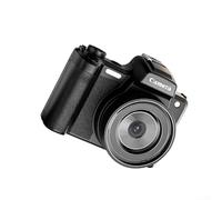 Yelvera 4K Digital Camera 68MP Photo Resolution 28X Zoom 180 Degree Rotating Screen For Vloggers And Entry-Level Photographers(DC101 Black)