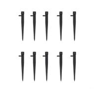 Yelvera 8-Hole Adjustable Sprinkler Nozzle For Drip Irrigation Compatible With Standard 4/7mm Tubing And PE Pipe Connections For Garden Use(10)