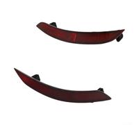 Yelvera ABS PC Red Bumper Reflector Lights for A3 Sedan | High PC lens, for durable ABS shell, red color, fits for a3 S3 8V, enhances night visibility