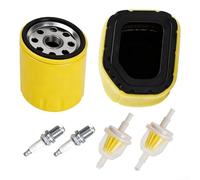 Yelvera Air Filter Set For KH3208303S KH-32-083-03-S 32 083 03 Lawn Tractor Includes Air Filter With Pre Filter Oil Spark X2 Fuel X2 Filters