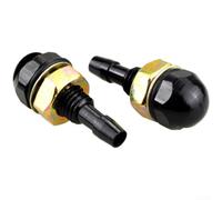 Yelvera Aluminum Alloy Constructed Windshield Washer Nozzle, For Effective Cleaning, Broad Vehicle, Resistance To Wear, Aluminum Alloy(Black)