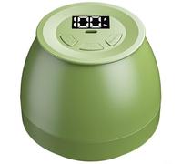 Yelvera Automatic Electric Vacuum Sealer For Jar Preservation With Digital Display Showing Time And Battery Status(Green)