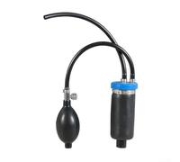 Yelvera Easy Intake Adapter Car Smoke Machine Silicone EVAP Leak Detector Inflatable Bladder High-Temperature Resistant Black Fast Tool-Free with Irregular Inlet Shapes for 12V