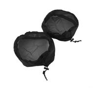 Yelvera Grow Tent Vent Pipe Cover Set 2 With Elastic Band Adjustment And Buckle Lock For Secure Fit On Ducts(8in)