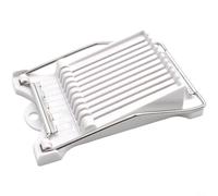 Yelvera Luncheon Meat Slicer Stainless Steel For Ham Sausage Eggs Bananas With 10 Cutting Wire, Food Cutter Canned Meat Slicer (W)