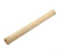 Yelvera Mesh Rattan Roll Sheet Webbing Material For Chair Caning With Multiple Size Options For Furniture Repair And DIY Crafts(A)