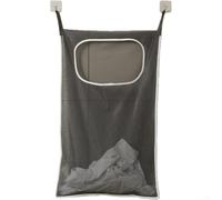 Yelvera No Drill Over The Door Hanging Laundry Hamper For RV Bedroom Bathroom Use With Sturdy Oxford Cloth Construction