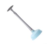 Yelvera Plunger Toilet Unblocker, Long Handle Plunger, Toilet Plunger Extreme Suction For Bathtub Shower Sinks Floor Drains And Sewers(Blue toilet plunger)