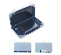 Yelvera Seamless Edge-to-Edge Silicone Cover For New 3DS LL XL No-Lift Fit And Consistent Structural Integrity(Translucent White)