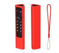 Yelvera Silicone Remote Protective Case For NVIDIA-Shield TV Pro Shockproof Washable(Red)
