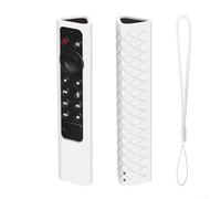 Yelvera Silicone Remote Protective Case For NVIDIA-Shield TV Pro Shockproof Washable(White)