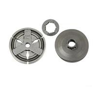 Yelvera Split Disc Clutch Kit for 45cc-58cc Chainsaws Designed for Optimal Torque Delivery and Reduced Risk of Equipment Failure(Split)