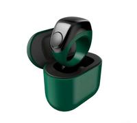 Yelvera Titanium-Finish Smart Ring Counter With Step Counter Calorie And Customizable Prayer Alerts Via Mobile App(Green)