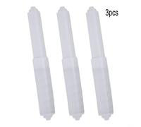 Yelvera Toilet Roll Spindle Replacement Insert Kit 3PCS Engineered For Stable Core Support And Reduced Roll Displacement Risk(White 3PCS)