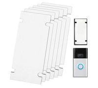 Yelvornic 6PCS No-Drill Mounting Tape, Double-Sided Sticky Pad Compatible with Video Doorbells, Adhesive Tape for Doorbell Installation