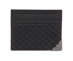 Yem320 Yq82X Card Holder - male - Armani - Wallets & Cardholders - Black - ONE SIZE - Accessories ONE SIZE