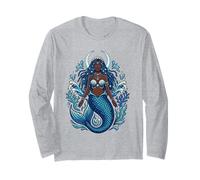 Yemaya Orisha of the Ocean Santeria Long Sleeve T-Shirt