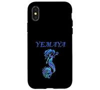 Yemaya Orishas Goddess Ifa Yoruba Religion Gift Water Black Case for iPhone X/XS