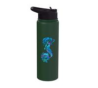 Yemaya Orisha's Goddess Ifa Yoruba Religion Gift Water Deity Stainless Steel Insulated Water Bottle
