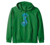 Yemaya Orisha's Goddess Ifa Yoruba Religion Gift Water Deity Zip Hoodie