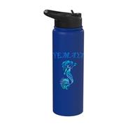 Yemaya Orishas Goddess Ifa Yoruba Religion Water Deity Stainless Steel Insulated Water Bottle
