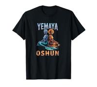 Yemaya Oshun Sea River Deities Spiritual Design T-Shirt