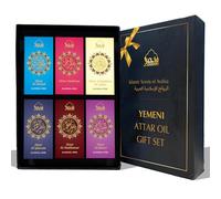 Yemeni Attar Oil Set by Dukhni | 6x6ml Roll on Perfume Oils | Islamic Gifts