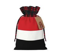 Yemeni flag Print Drawstring Bags, Candy Snack Bag, Reusable Holiday Pouches for Wrapping & Storage M