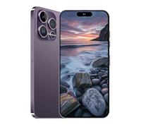 Yemjaw 15PROMA X Smartphone,Android 13.0,Long Battery Life 6800mAh,16+512GB with 128GB Memory Card Cell Phone,6.8“ HD Screen,Dual SIM,5G/Face ID/Fingerprint Lock/GPS (Purple)