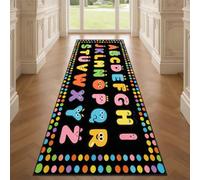YEMYOR Abc Alphabet Runner Rug for Hallway