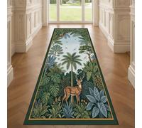 YEMYOR Tropical Rainforest Runner Rug for Hallway