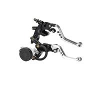 YENBGS Clutch Brake Lever Universal 7/8" 22mm Motorcycle Clutch Brake Master Cylinder Reservoir Levers Kit Fluid Reservoir Set Left Right