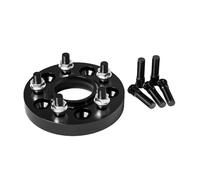 YENBGS Wheel Spacer Adapter 2/4pcs 5x112 57.1 M14 x 1.5 Hub Centric Black Forged wheel spacer For ID.3 Flange Plate 15/20/25/30/35mm