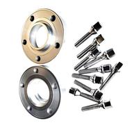YENBGS Wheel Spacer Adapter 20mm=0.8'' 2pcs 5x120 72.6 Hub Centric Bore Car Wheel Spacers +10pcs 14x1.25 Cone Thread For E91 For Phase 1 For 525i