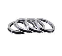 YENBGS Wheel Spacer Adapter 4PCS Aluminum Car Wheel Hub Centric Rings Bore Spacer Center Ring Universal 67.1-56.1 67.1-57.1 67.1-60.1 67.1-64.1 67.1-66.1