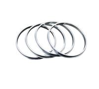 YENBGS Wheel Spacer Adapter Car Aluminium Alloy Wheel Hub Centric Rings Center Bore 4pcs Set 73.1-67.1 73.1-66.1 73.1-65.1 73.1-60.1 73.1-57.1 67.1-60.1