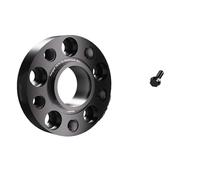YENBGS Wheel Spacer Adapter For A7 PCD 5X112 CB 66.6 M14X1.5 Forged Aluminum Black Wheel Spacers Hub Adapter 1Piece