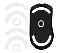 Yenblow 2 Pack G703 Lightspeed Wireless Mouse Skates, Wear-Resistant Smooth Mice Glass Skates Pad Compatible with Logitech Gaming Mouse Replacement Feet Sliding Stickers (Mice Skates, White PTFE)