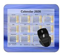 YENDOSTEEN Calendar 2026 Year Mouse Pad,Grunge Color Light Beauty Style Form Design Gaming Mouse Pad #230