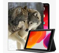 YENDOSTEEN Suit iPad Mini Case for iPad Mini 5 2019/ Mini 4 Cover,Animals Happy Wolf 02 Case Slim Shell Cover For ipad Mini 7.9 inch