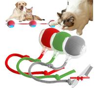 Yenhaly Automatic Dog Walker Toy, The Mellow Dog Automatic Dogs Walker, Interactive Rolling Dogs Ball, Smart Jumping Ball Self Moving Entertainment Toys for Home Alone (3PCS)
