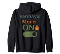 Yennayer Mode On Funny Amazigh Berber New Year Zip Hoodie