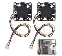 YENOVO 2 Pack Hotend Cooling Fans Compatible with Bambu Lab X1/X1C 3D Printer, Precision Hydraulic Bearings Brushless Fans with PWM Speed Control, NOT Compatible with P1 or A1 Series Printers, New
