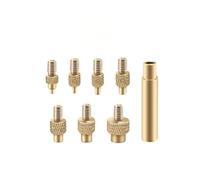 YENOVO Heat-Set Insert Tips Kit for Threaded Inserts M2-M8, 7 Pcs Soldering Iron Tips Compatible with Hakko FX-888D, Weller SP40NUS, 900M/T18, for Plastic Heat Press Threading 3D Printer Parts