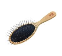 Yento 60/60 Pin Brush - Professional Pet Grooming Tool for Dogs and Cats | Dual-Sided Pins for Effective Hair Detangling and Smoothing